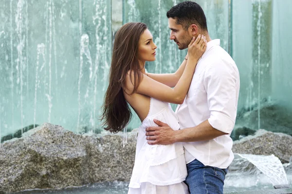 Young sensual couple — Stock Photo, Image