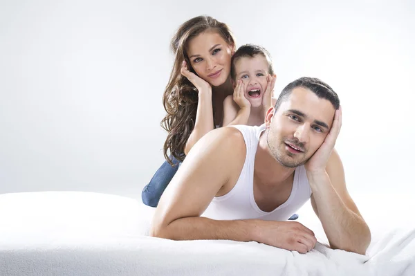 Happiness family — Stock Photo, Image