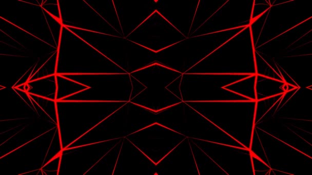Red Abstract Lines Stock Video Great Video 1920X1080 Video Clip — Stock video
