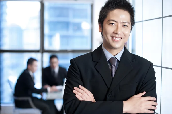 Confident asian businessman — Stock Photo, Image