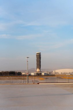 AIFA Felipe Angeles Uluslararası Havalimanı, Meksika - Nisan 2022 