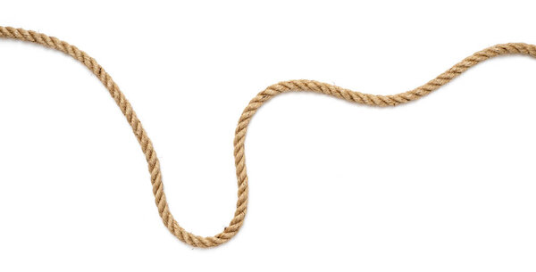 Длинная изогнутая веревка