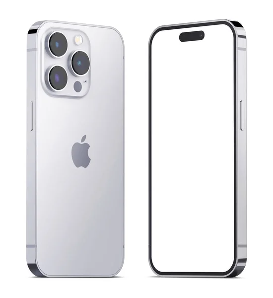 Cracow, Polonya - 21 Eylül 2022: iPhone 14 Pro