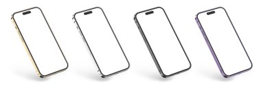 Cracow, Polonya - 30 Eylül 2022: iPhone 14 Pro.