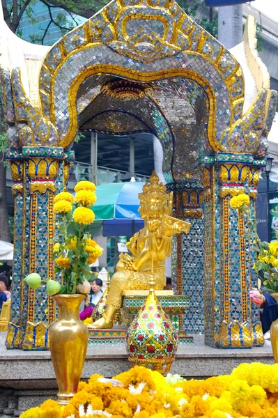 Erawan helligdommen i Bangkok, Thailand - Stock-foto