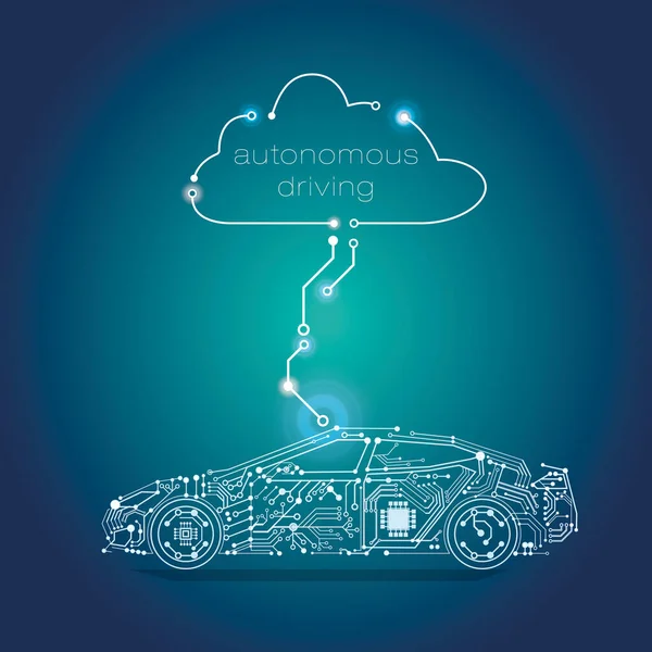Cloud Computing Connessione Internet Disconnesso Illustrazione Immagine Stock