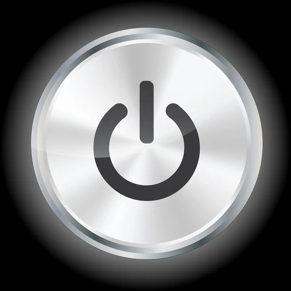 Vector ON - OFF Botón de encendido — Vector de stock