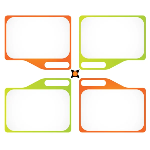 Modern ilerleme adımlar öğretici için vektör