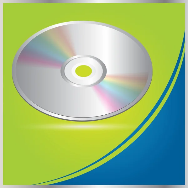 Vector CD - Diseño de folleto de DVD / cubierta — Archivo Imágenes Vectoriales