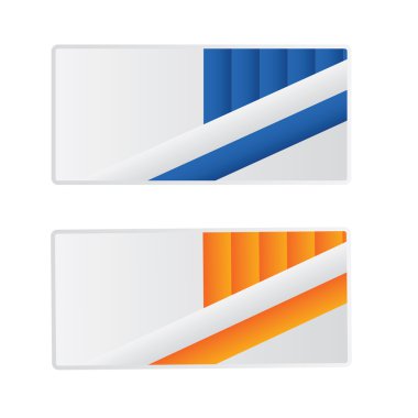 vektör modern tasarlamak yaratıcı kartvizit set