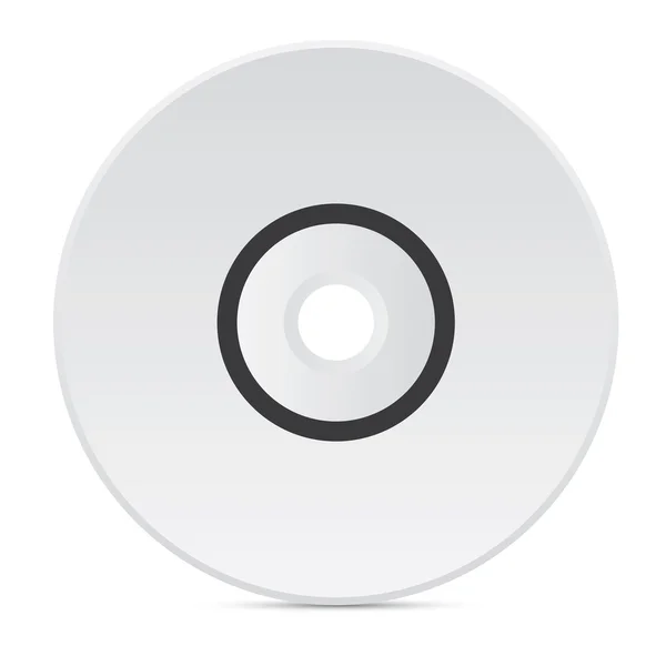 vektör beyaz disk reklam öğesi - broşür