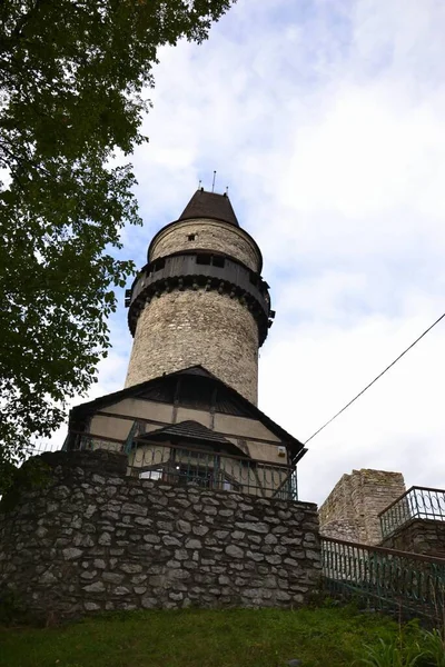 Ruins Old Castle Stramberk — Stock Photo, Image