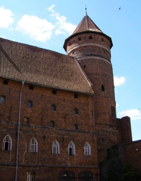 Historyczny Zamek Olsztynie — Φωτογραφία Αρχείου