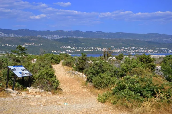 Бисеруйка Хорватский Прибрежный Город — стоковое фото