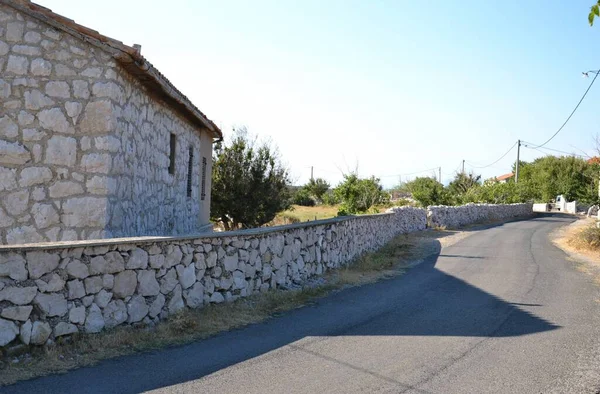 Flowstone Mağara oluşumları Katmanlı Desenler Çizgili Jeolojik Doku Karst Hırvatistan 'ı Detaylandırdı