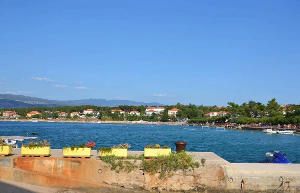 Silo Croatian Coastal Town — Stock Photo, Image