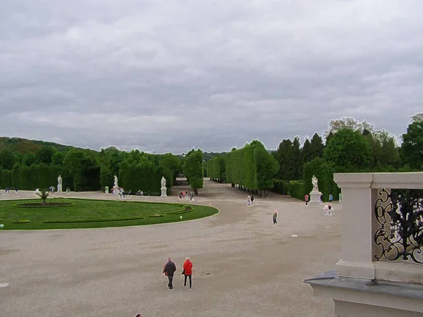 Ilustraciones Monumentos Jardines Vieneses — Foto de Stock