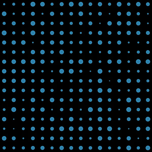 Pois Bleus Sans couture — Image vectorielle