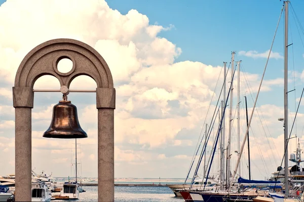 Seehafen-Landmarke — Stockfoto