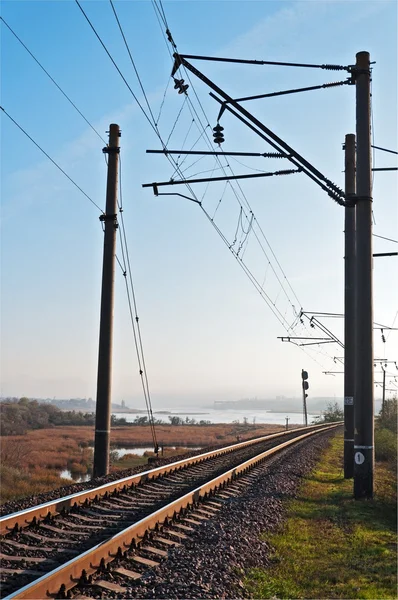 Järnvägen — Stockfoto