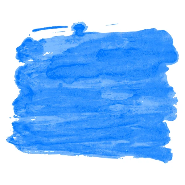 Blauer Aquarell-Hintergrund — Stockvektor