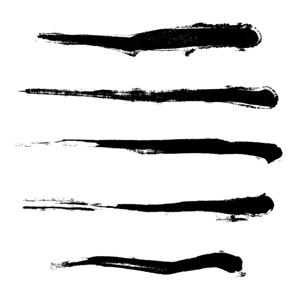Set de pinceaux — Image vectorielle