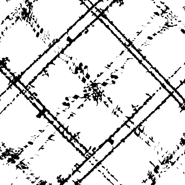 Griglia Graffiato diagonale — Vettoriale Stock