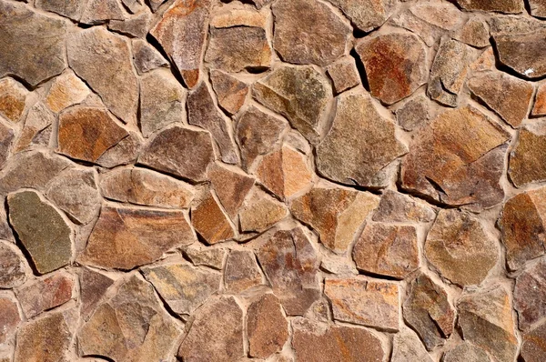 Mur de pierre sauvage — Photo