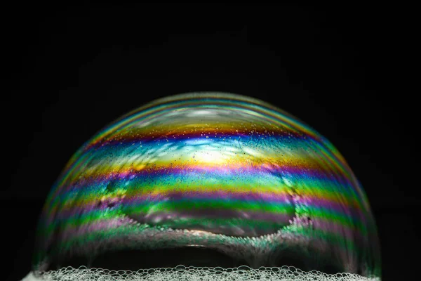 bulaşık sabunu ile yapılan makro sabun köpüğü