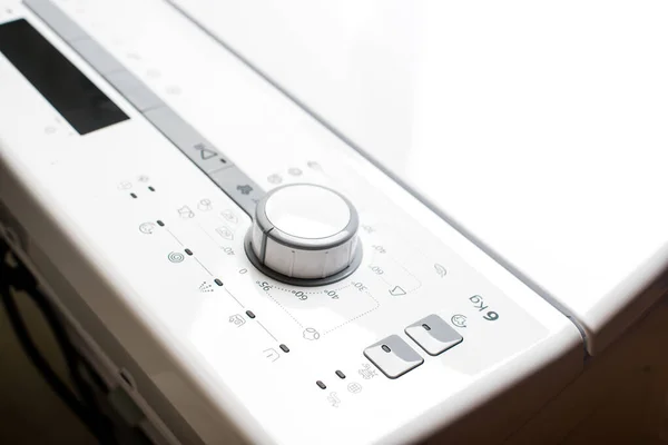 Washing Machine Control Panel Washing Mode — 图库照片