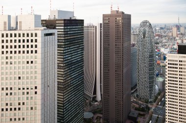 Tokyo gökdelenlerin