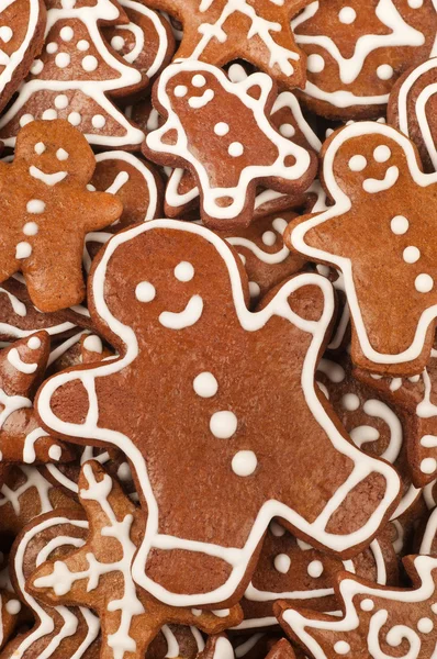 Biscoitos de Natal de gengibre — Fotografia de Stock