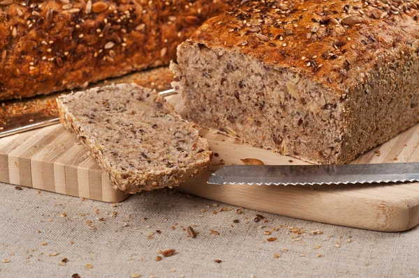 Zelfgebakken brood — Stockfoto