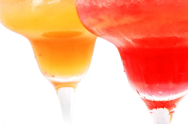 Strawberry and orange Margarita's — Stock Photo, Image