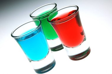kırmızı yeşil ve mavi çekimler