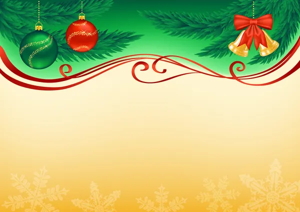 Christmas background — Stock Vector