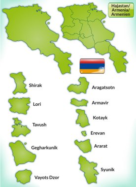 Ermenistan Haritası
