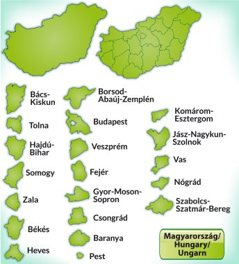 Macaristan Haritası