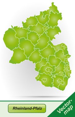 Rhineland-Palatinate Haritası