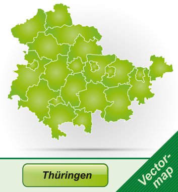 thuringia Haritası