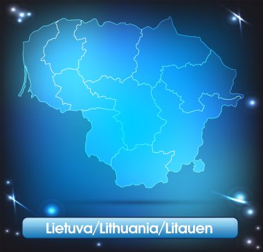 Litvanya Haritası