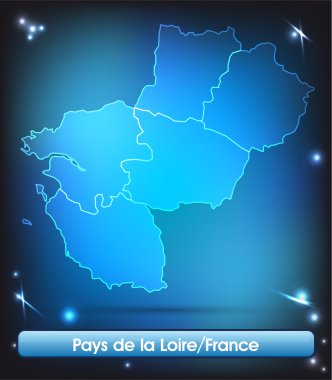pays de la loire Haritası