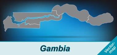 Gambiya Haritası
