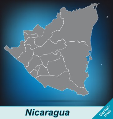 Nikaragua Haritası