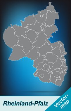 Rhineland-Palatinate Haritası