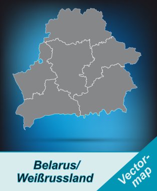Beyaz Rusya Haritası