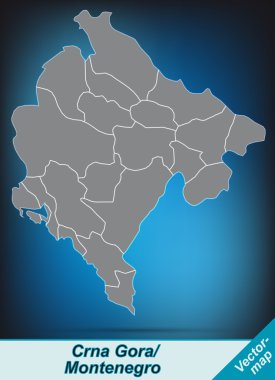 Karadağ Haritası