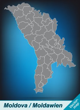 Moldavya Haritası