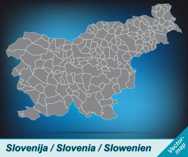 Slovenya Haritası