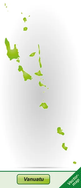 Map of Vanuatu — Stock Vector